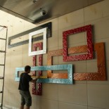 Frame Works – Installation in progress2