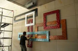 Frame Works – Installation in progress2