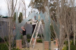 Glass Gazebo – Installation